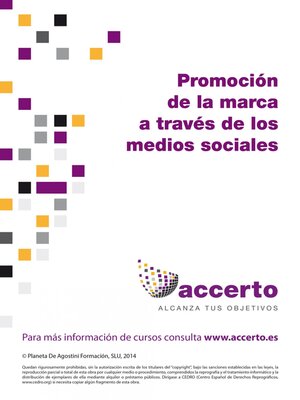 Promoción de la marca a través de los medios sociales - ebook